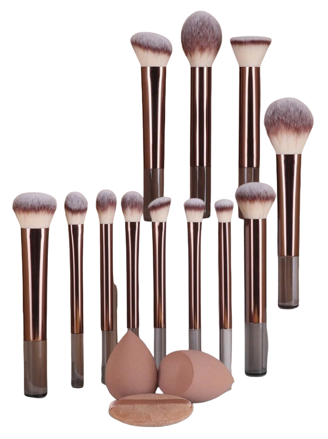 Makeup Brush Set (15 Piece)
