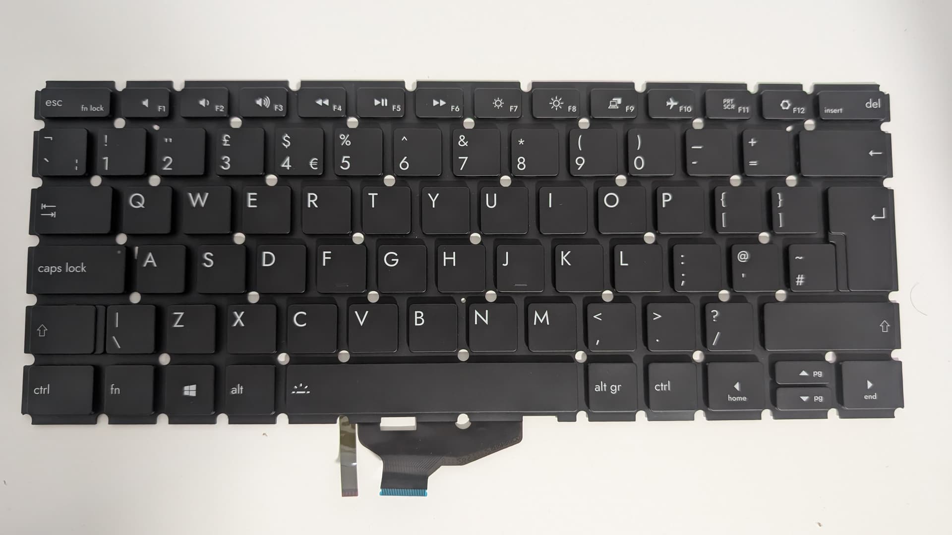 Framework: Laptop 13 Input Cover Kit Keyboard (International English, 2nd Gen)