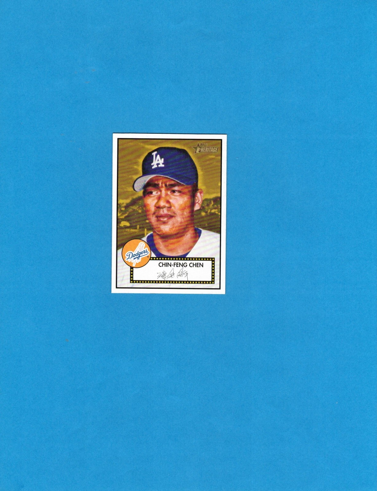 2001 Topps Heritage #101 Chin-Feng Chen