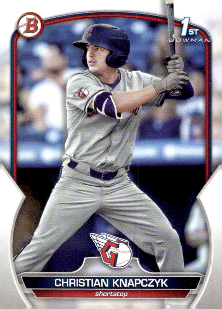 2023 Bowman Draft #BD180 Christian Knapczyk