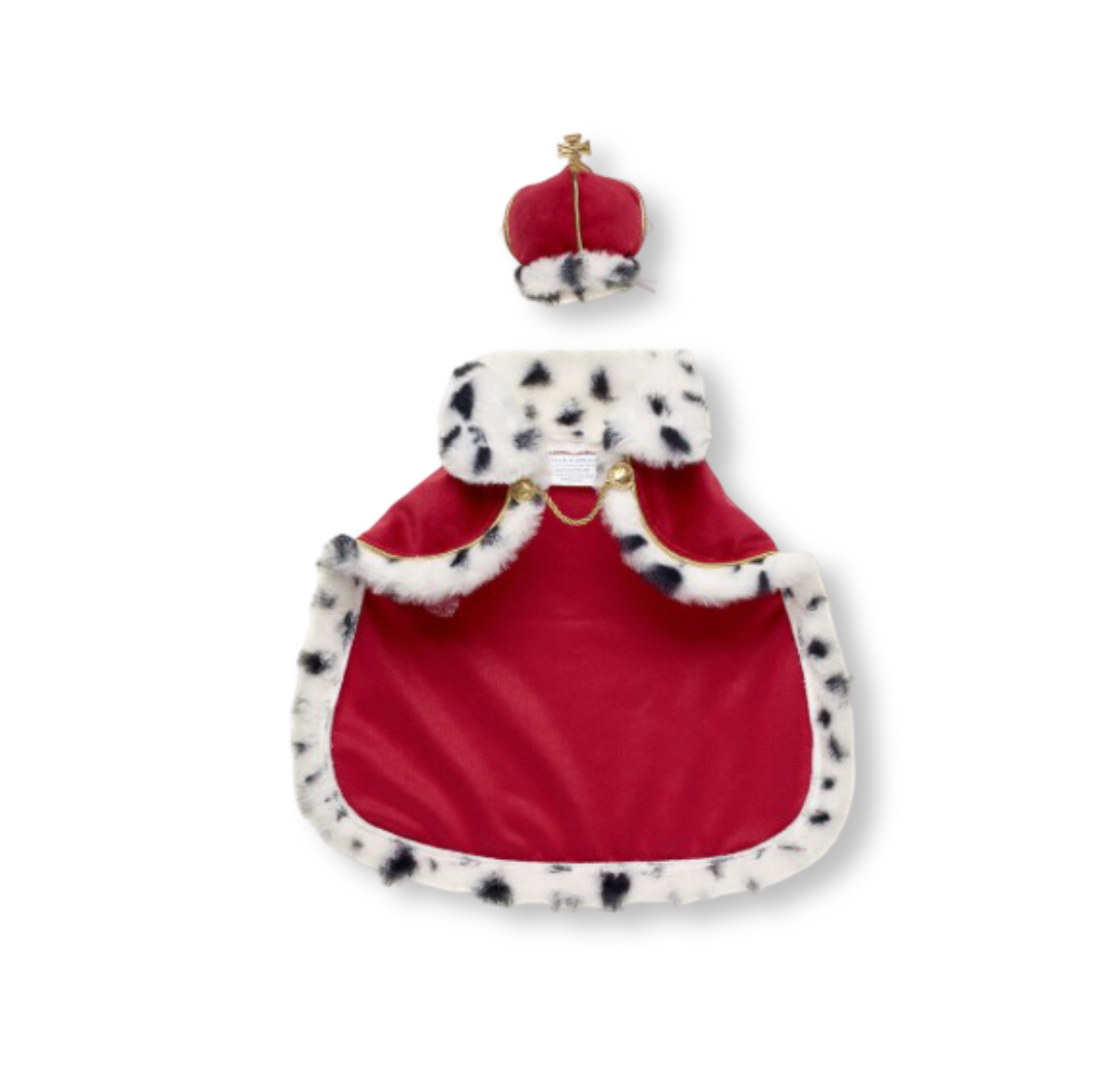 Royal Cape and Crown Set