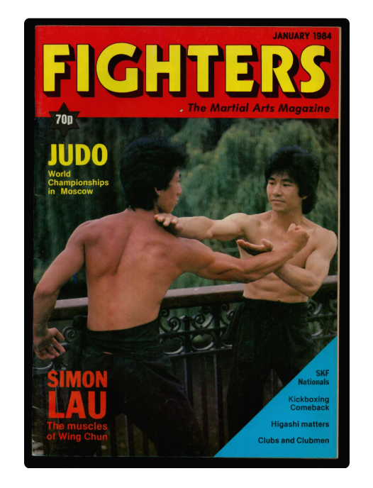 Fighters The Martial Arts Magazine January 1984 Simon Lau 40th