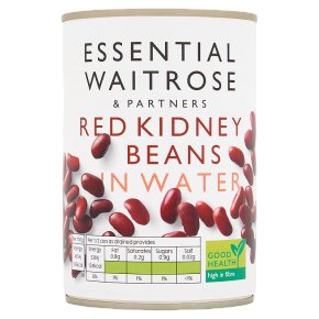 Essential: Red Kidney Beans in Waterdrained - 240g