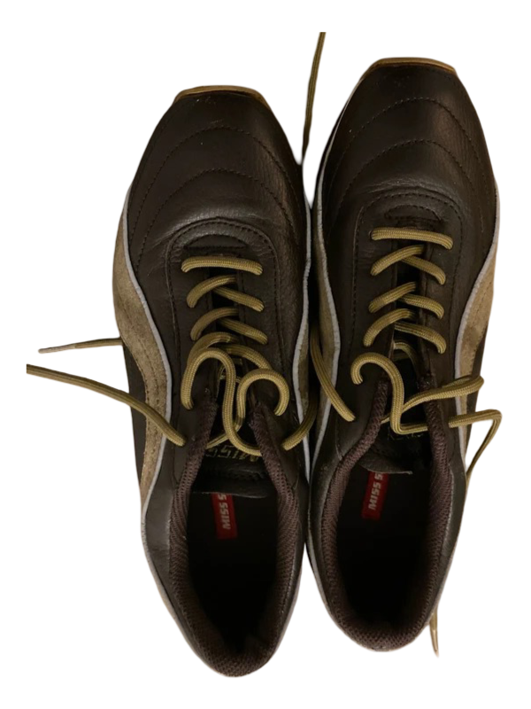 Miss Sixty: Vintage 90s Trainers (Brown)