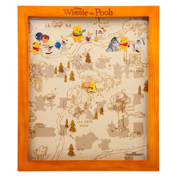 Winnie The Pooh: Hundred Acre Wood Pin Display Frame (Limited Release)