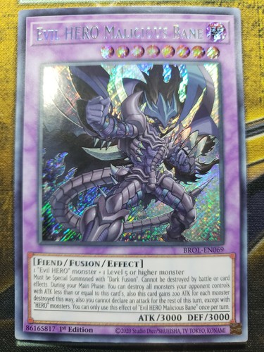 Yu-Gi-Oh!: Evil HERO Malicious Bane (Brothers of Legend)