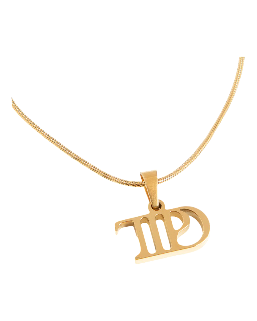 The Tortured Poets Department Necklace (Gold Plated)