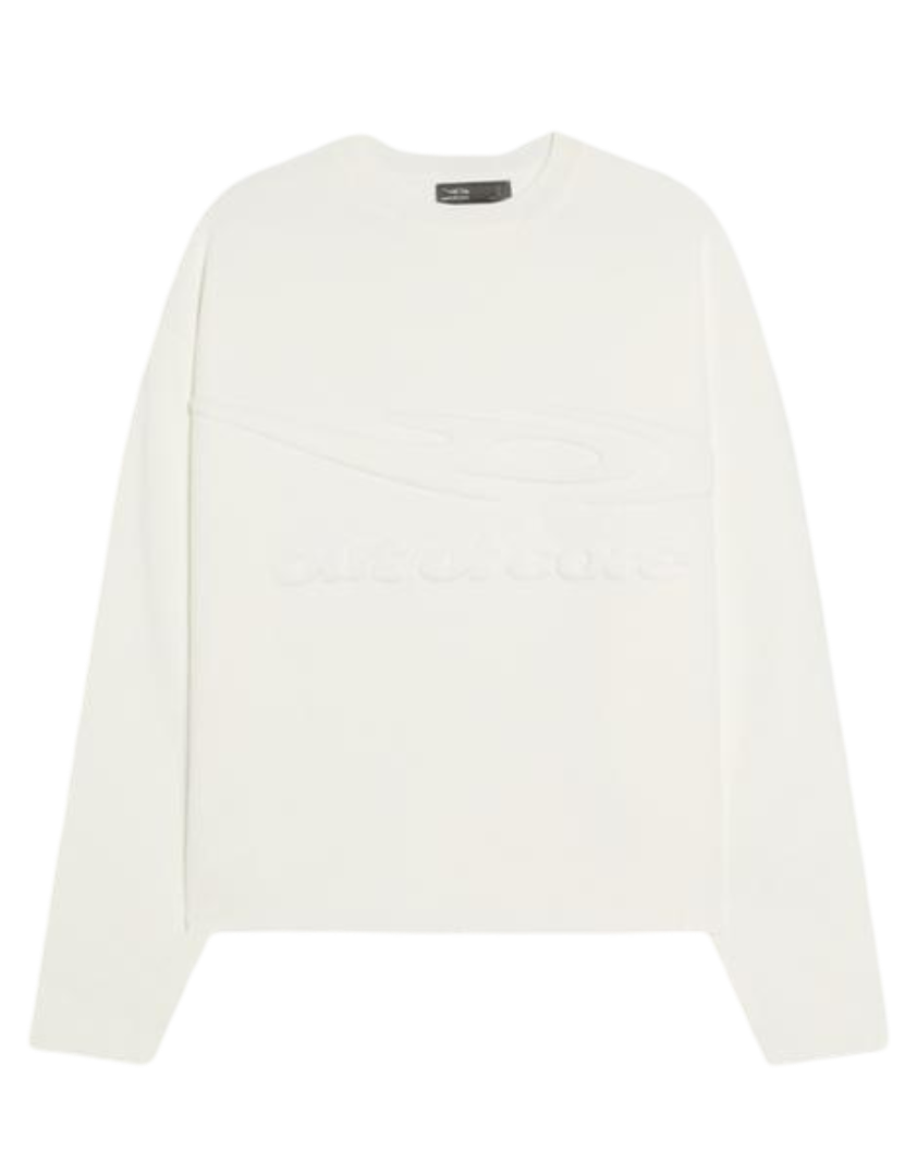 Round Neck Jumper (White)