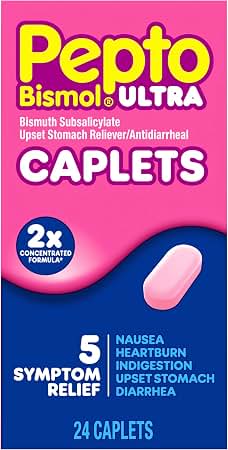 Pepto Bismol: ULTRA Caplets (48 Count)