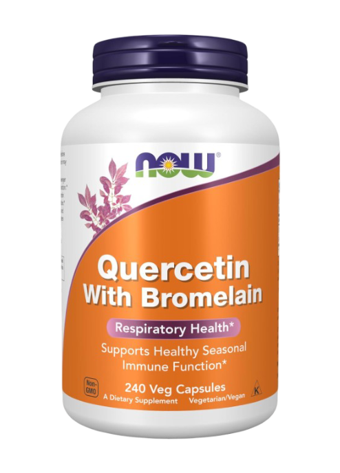 Now Foods Supplements: Quercetin With Bromelain (240 Veg Capsules)