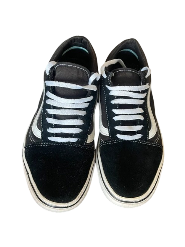 Vans: Old Skool Comfy Cush Trainers (Black/White)