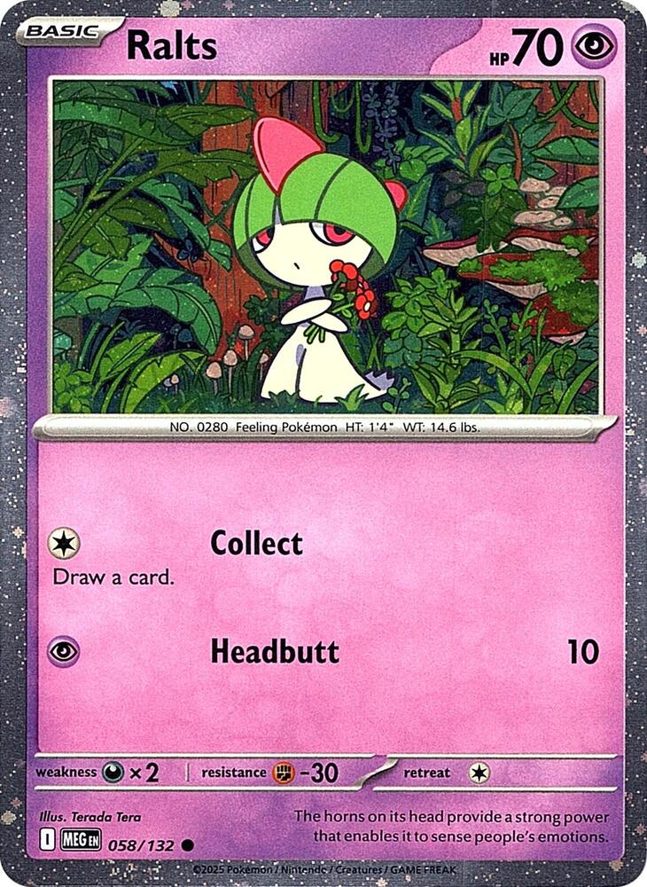 Pokémon TCG: Ralts (Cosmos Holo)