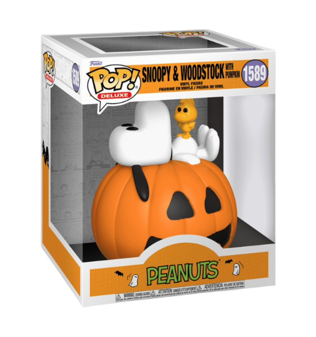 Pop! Animation: Deluxe Snoopy & Woodstock With Pumpkin