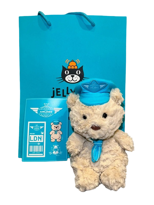Jellycat: Bartholomew Bear Junior Pilot Plush Toy