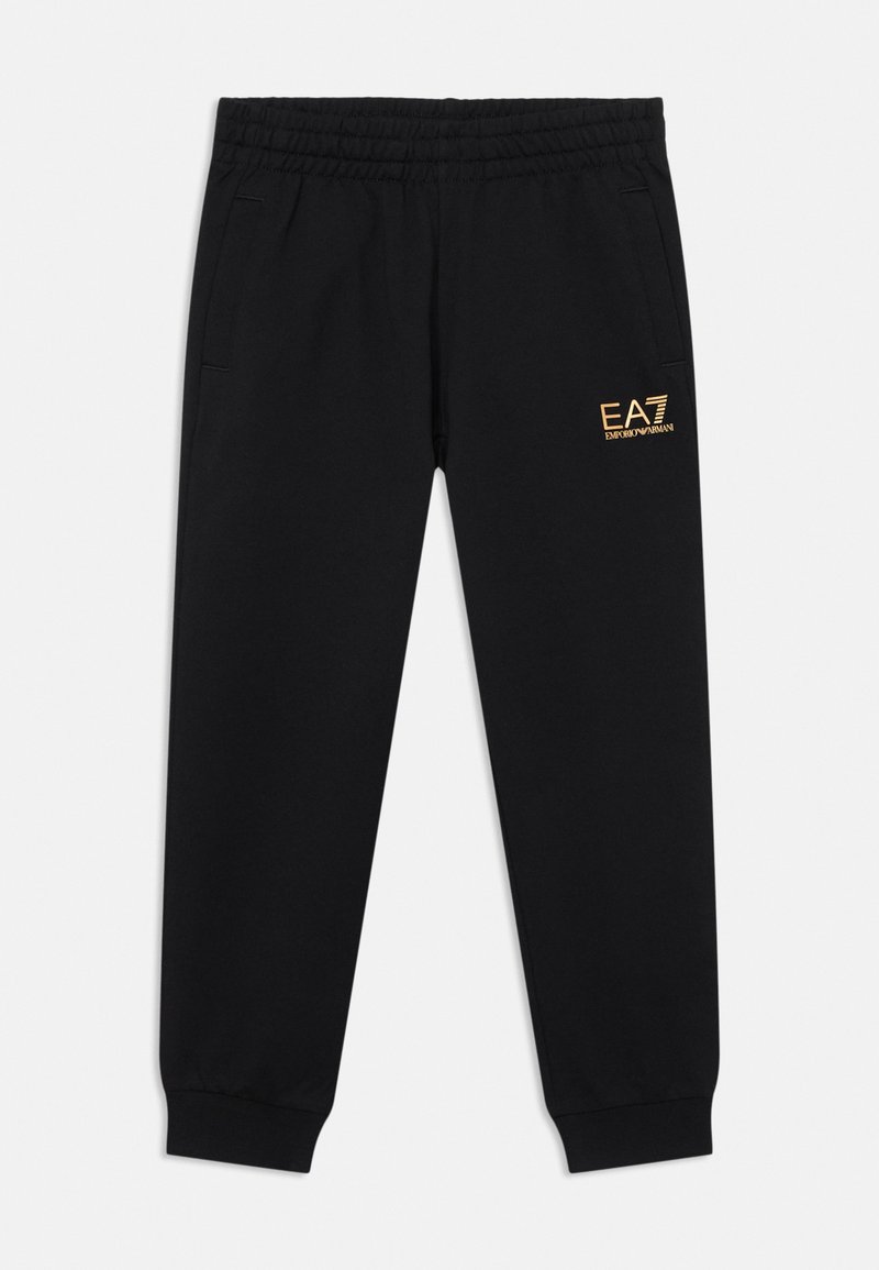 EA7 Emporio Armani: Tracksuit Bottoms (Black/Gold)