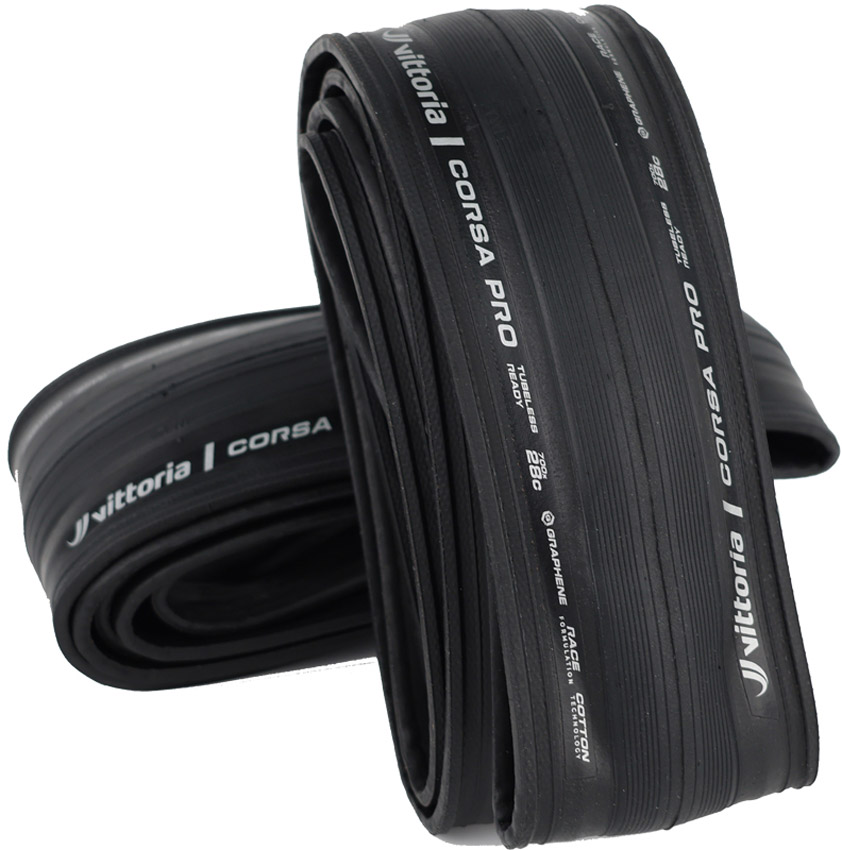 Corsa Pro: Full Black G2.0 TLR 28" Special-Edition Tire