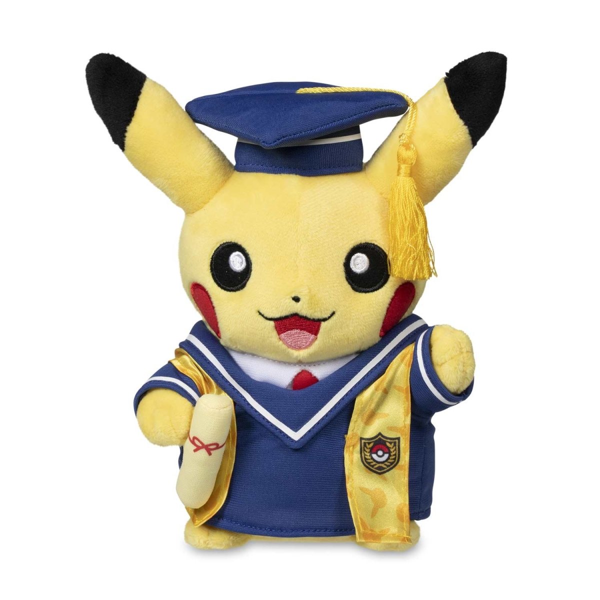 Pikachu Celebrations: Graduate Pikachu Poke Plush - 8 In.