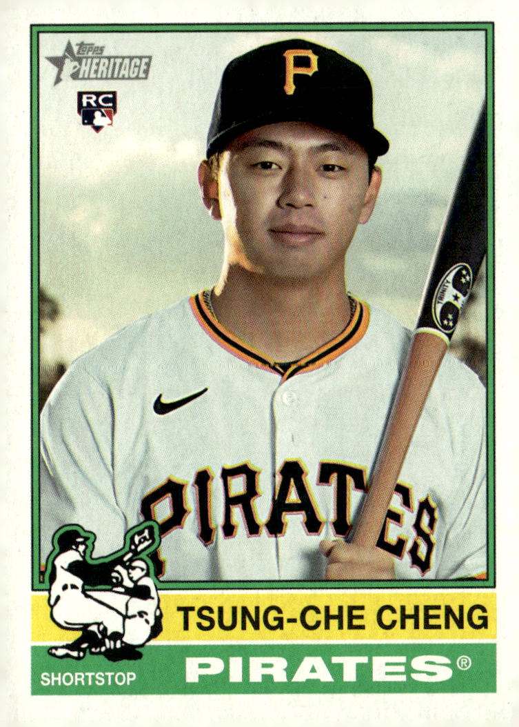 2025 Topps Heritage #666 Tsung-Che Cheng RC