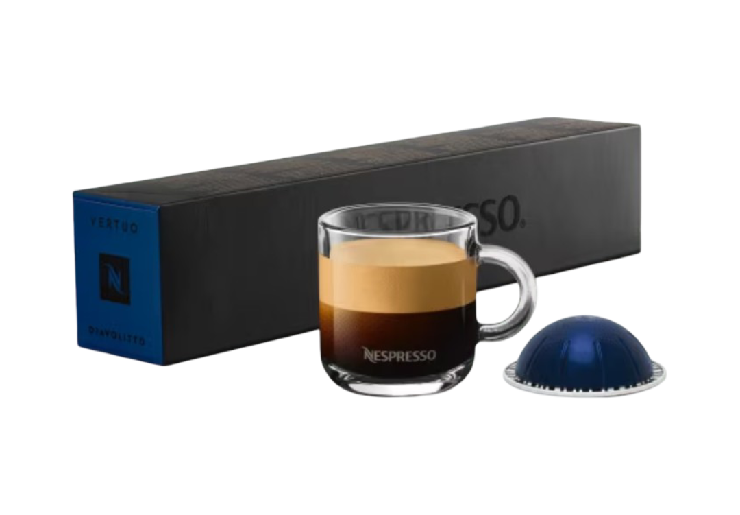 Vertuo Espresso And Double Espresso: Diavolitto (10 capsules)