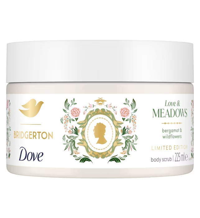 Dove: Bridgerton Love & Meadows Body Scrub - 225ml