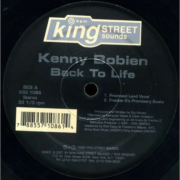 Kenny Bobien - Back to Life