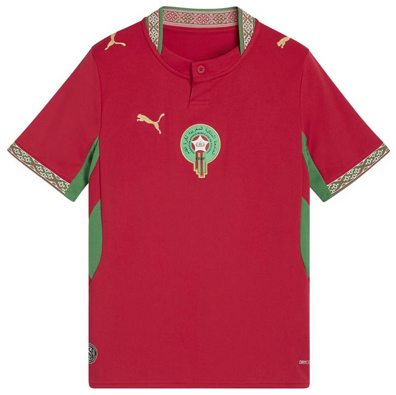 Youth Morocco 2026 Home Jersey