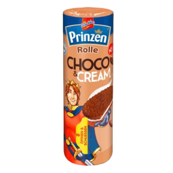 Prinzen: Rolle Vanilla Flavored Cream Cocoa Biscuit - 352g