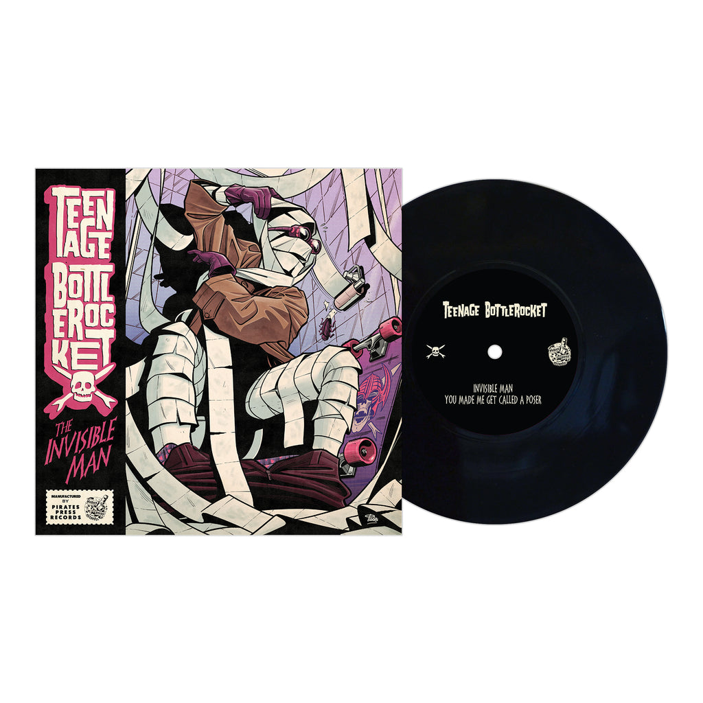 Teenage Bottlerocket: The Invisible Man 7" (Black)