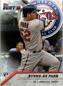 2016 Topps Bunt #154 Byung-Ho Park RC