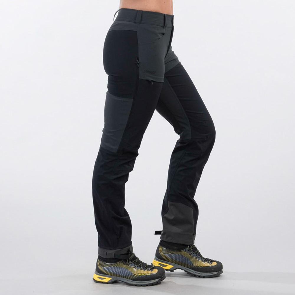 Men's Bergans of Norway Bekkely Hybrid Pants (Black/Solid Charcoal)