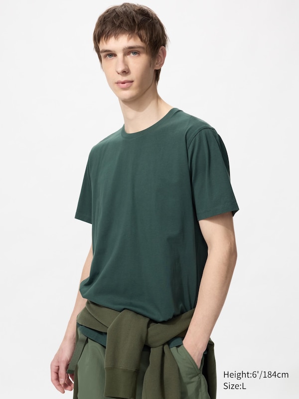 Men's Supima Cotton T-Shirt (Dark Green)