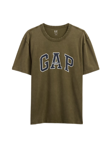 Gap Arch Logo T-Shirt (Green Olive)