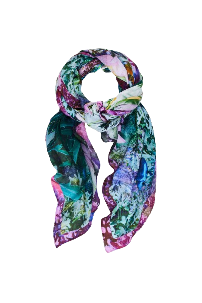 Desigual: Women's Rectangular Garden Foulard