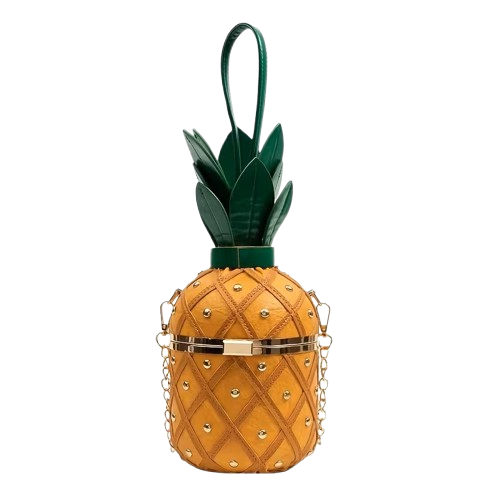 Women's Pineapple-Shaped Bag (Yellow)