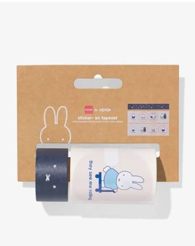 Miffy Sticker And Tape Set