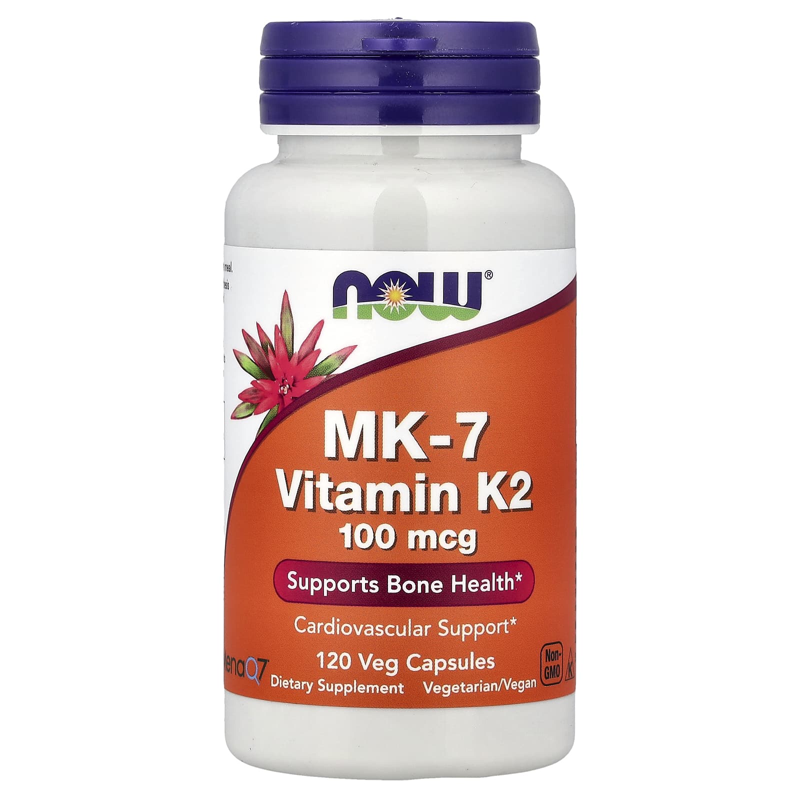 NOW Foods: MK-7 Vitamin K-2 (100 mcg, 120 Veg Capsules)