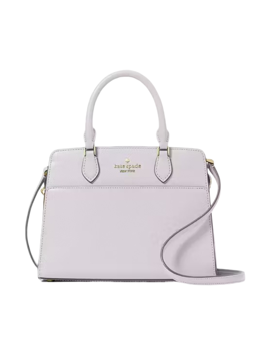 Madison Small Satchel Shoulder Bag (Lavender)