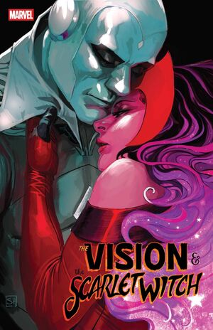 Vision & Scarlet Witch by Stephanie Hans Variant -  No.1 of 5