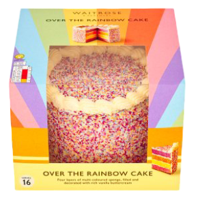 Over the Rainbow Cake