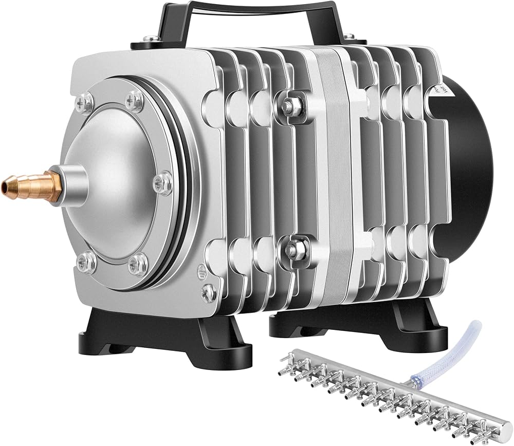 VIVOSUN: 1427GPH Aquarium Air Pump Commercial (Aluminum Housing)