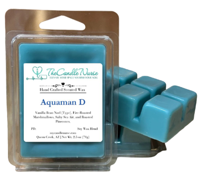 Hand Crafted Scented Wax: Aquaman D - 2.5 oz