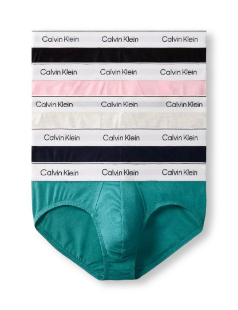 Men's Icon Cotton Stretch Hip Brief (5 Pack)