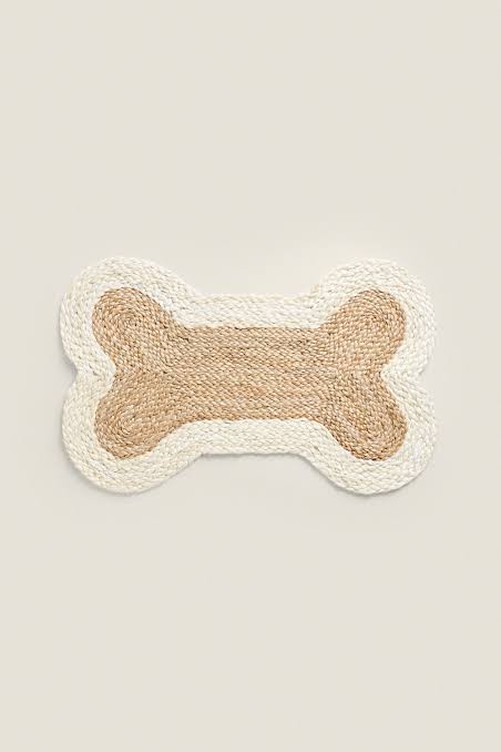 Jute Bone Pet Rug