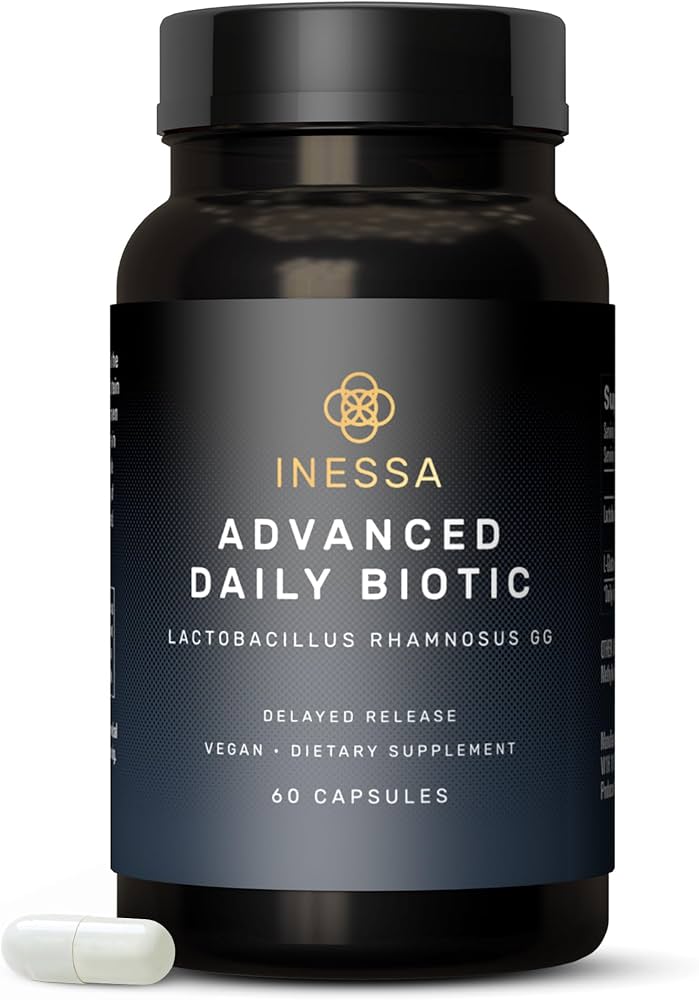 Inessa: Daily Biotic (Lactobacillus rhamnosus GG, 60 Capsules)