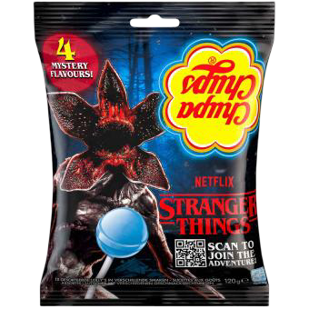Chupa Chups: Stranger Things Upside Down Lollipops 10-Pack