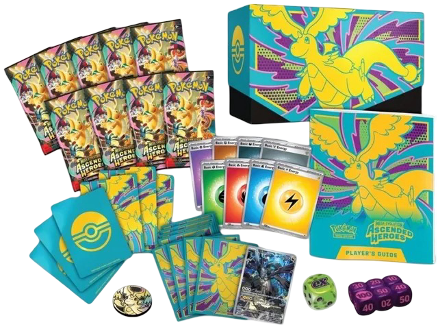 Pokemon: Mega Evolution - Ascended Heroes Pokemon Center Elite Trainer Box