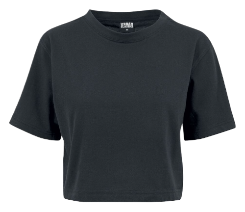 Urban Classics: Ladies Short Oversized Tee (Black)