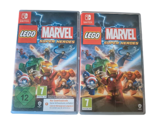 Nintendo Switch: Lego Marvel Super Heroes Cartridge (Set of 2)
