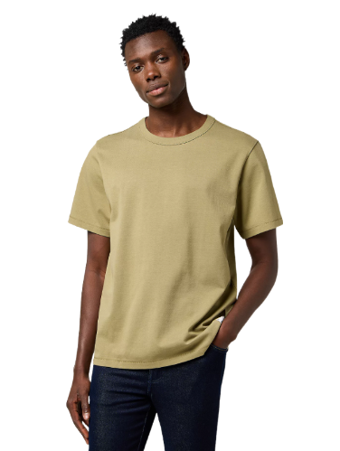 Short Sleeve Relaxed Solid Tee (Aloe)
