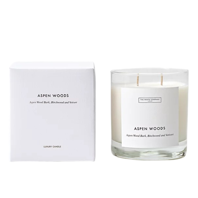 Aspen Woods Luxury 2 Wick Candle